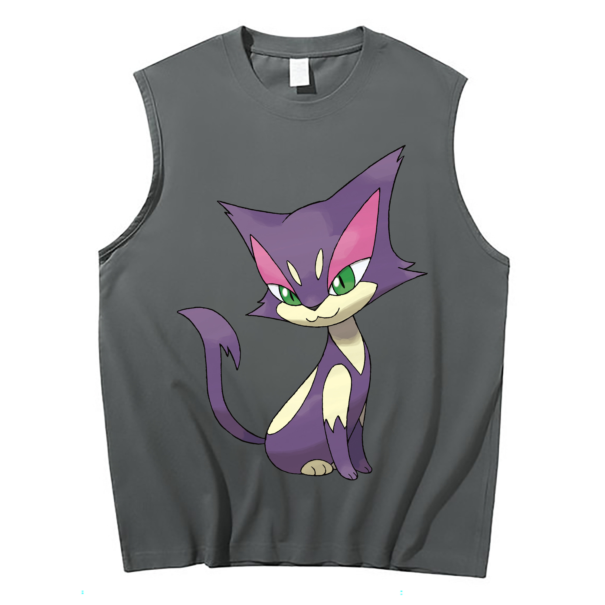 （画像用） ポケットモンスター Pokémon コットン100％タンクトップ（フロントプリント）